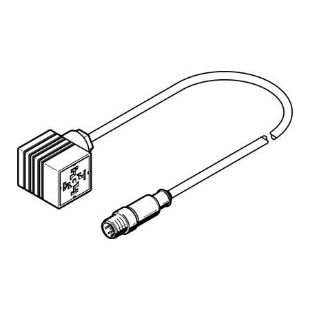 Festo Connecting Cable NEBC-A1W3-K-0.3-N-M12G5 NEBC-A1W3-K-0.3-N-M12G5